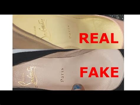 christian louboutin original vs fake|louboutin flats knock offs.